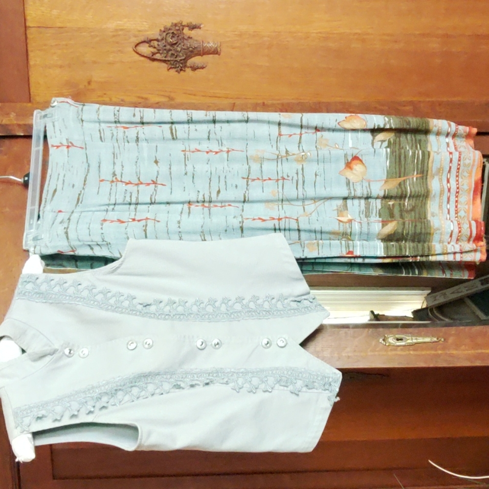 Vintage Skirt and vest